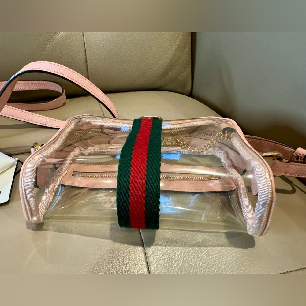 RARE GUCCI Ophidia mini transparent bag - Picture 11 of 17